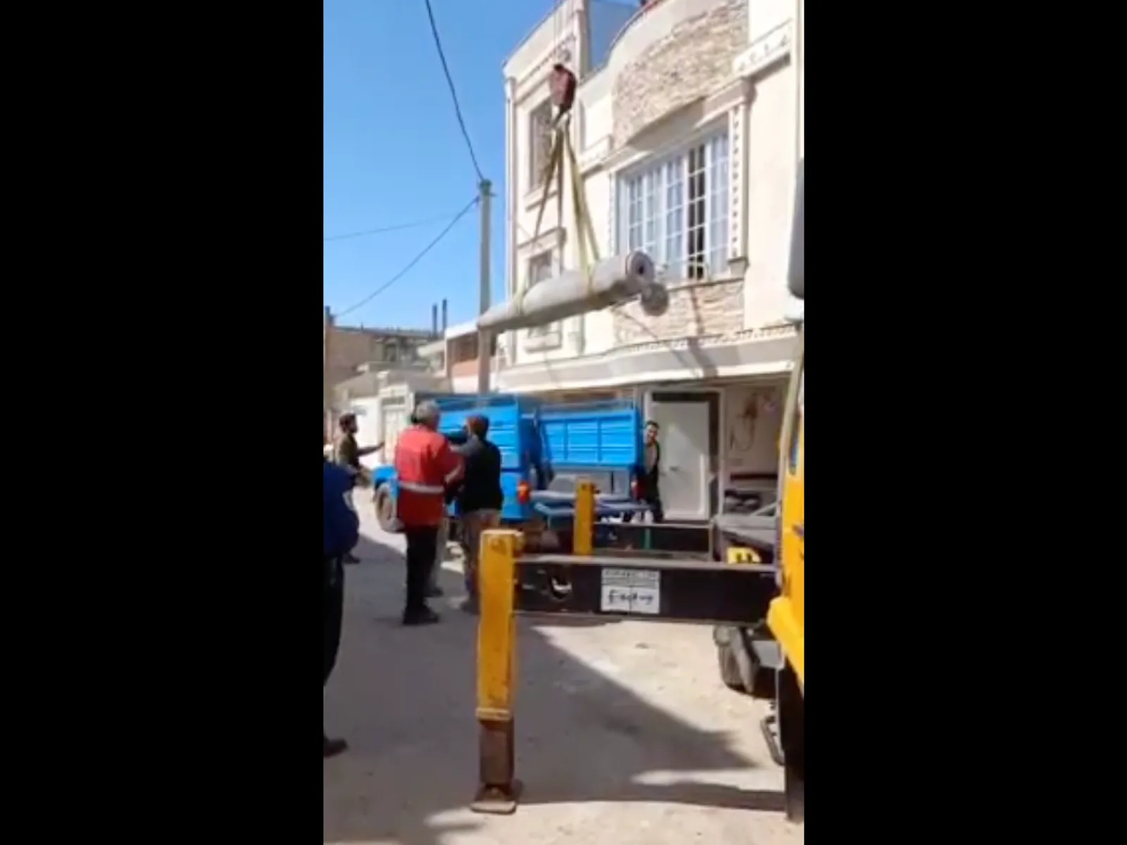 Unexploded Missile Removed from House in Kuhdasht City, Western Iran