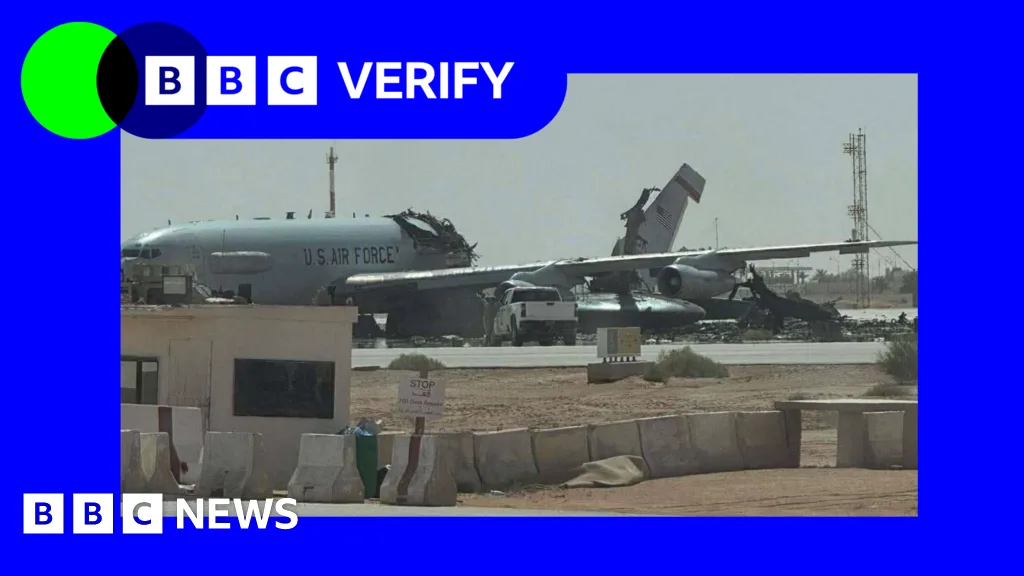 US E-3 AWACS Jet Damaged in Iranian Missile Strike on Saudi Base