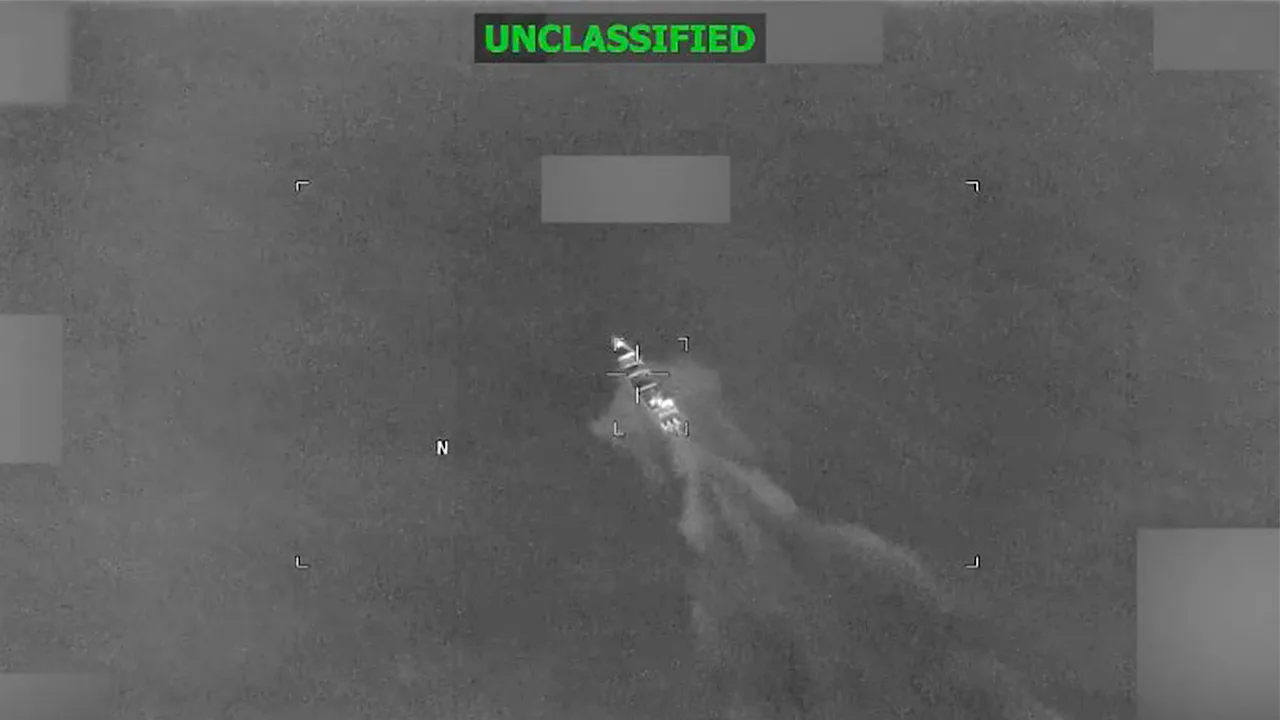 US Military Strike on Suspected Drug Vessel Kills 2, Six Survive