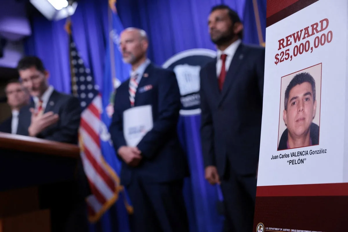 US Offers $25 Million Reward for Capture of Alleged Cartel Leader Juan Carlos González