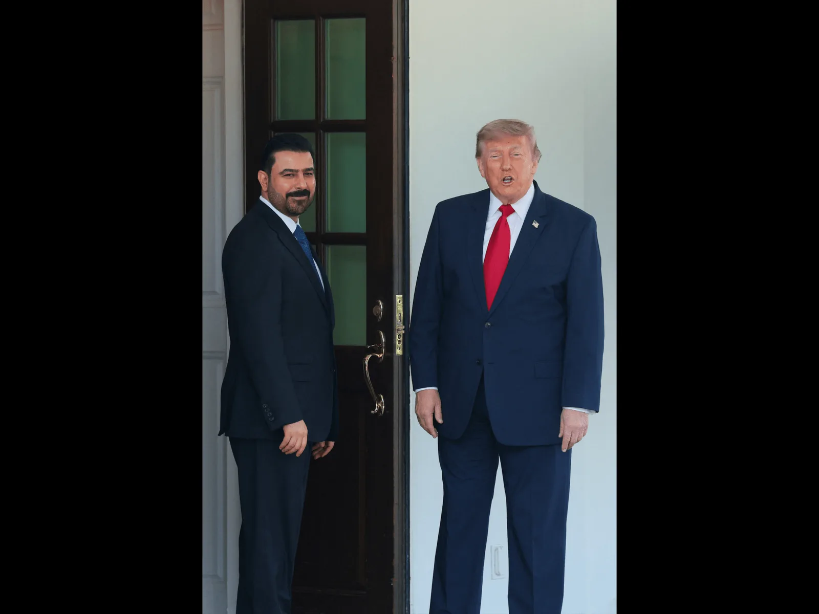 US President Trump Meets With Iraqi Leader at White House