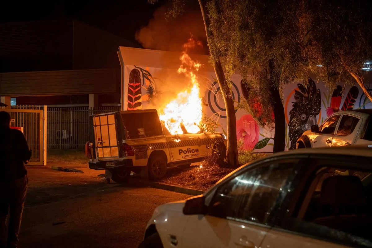 Violence Erupts in Alice Springs After Man Arrested Over Indigenous Girl’s Death