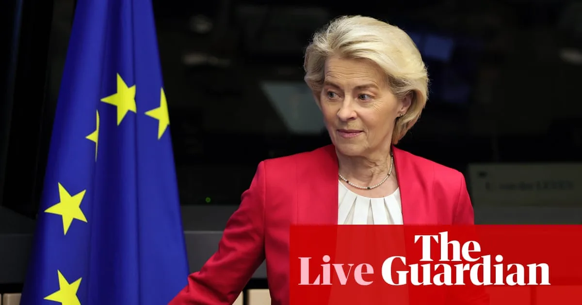 Von der Leyen Calls for EU Security Mechanism in State of the Union Speech