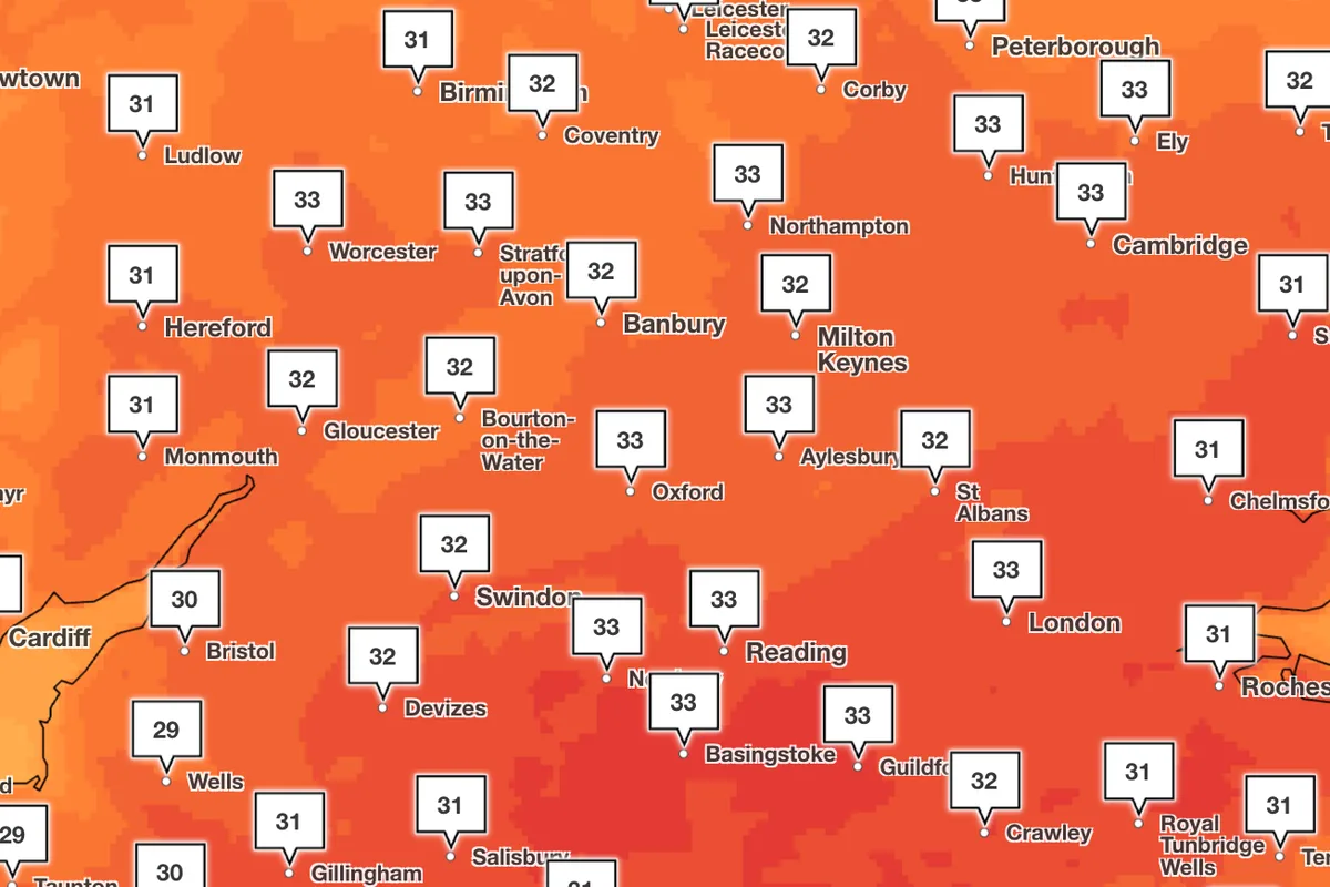 Western Europe Faces High Temperatures as Heatwave Reaches UK and Neighbors