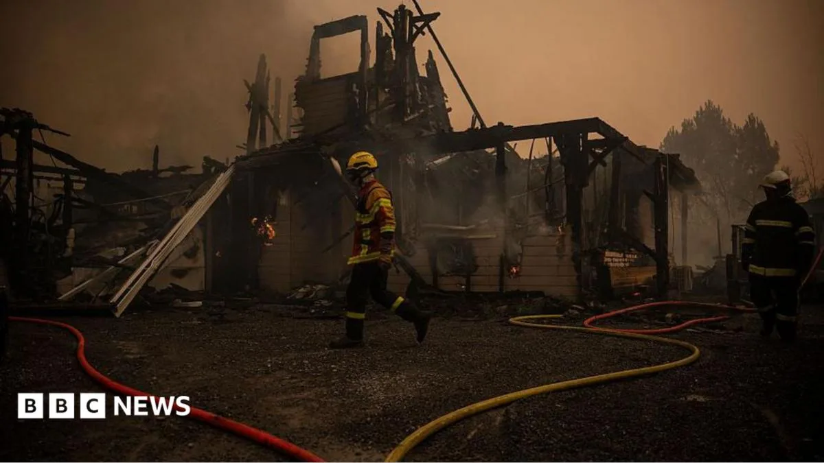 Wildfire Near Bordeaux Forces Evacuation of Over 20,000 People