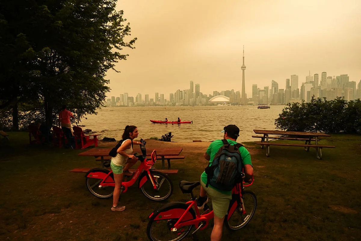 Wildfire Smoke Causes Poor Air Quality Across Multiple U.S. Cities