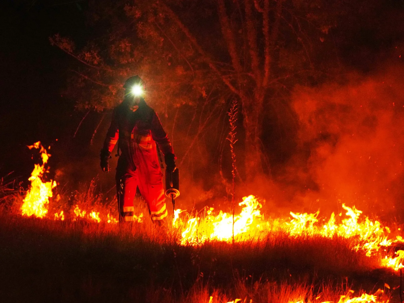 Wildfires Continue Across Southern Europe as Firefighters Battle Blazes in Greece, France, Spain