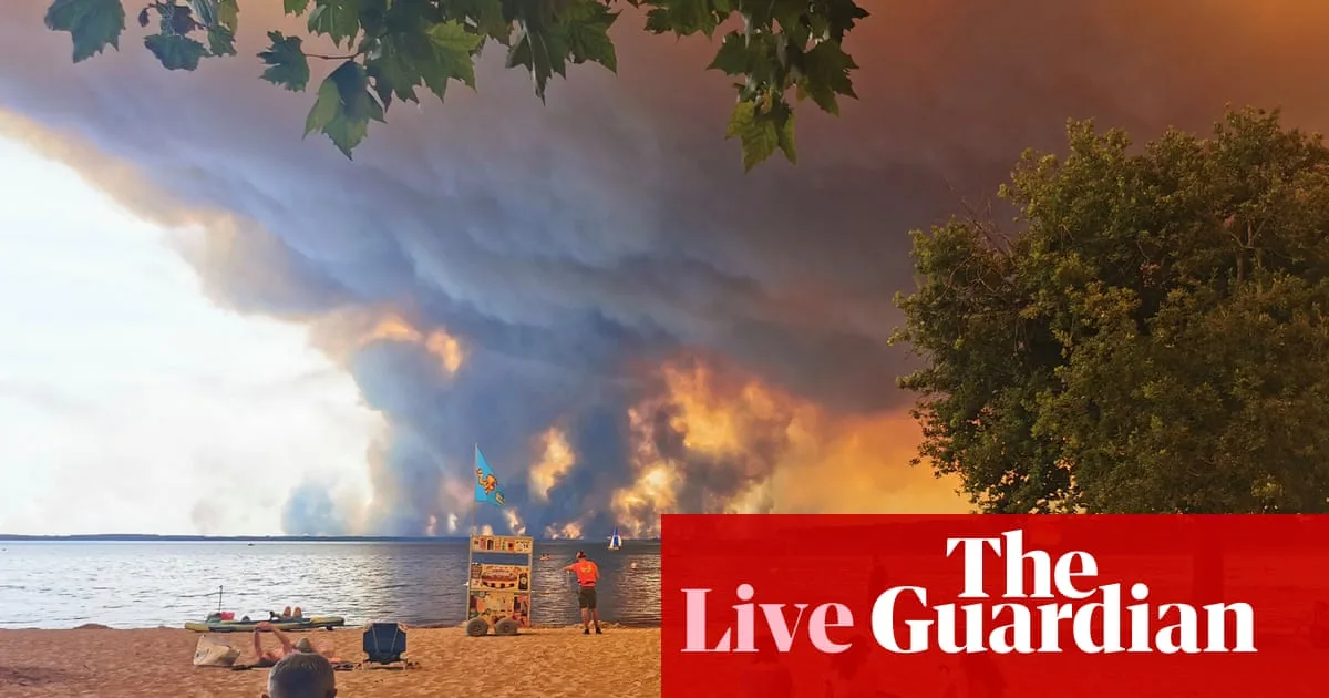 Wildfires Force Mass Evacuations Near Bordeaux and Across Spain and France