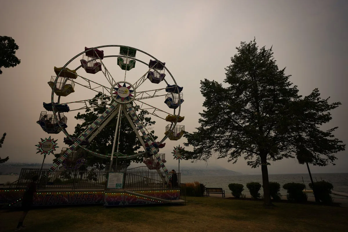 Wildfires in Canada and US West Lead to Smoke and Evacuations