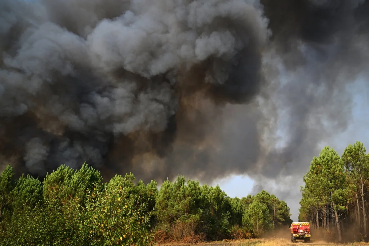 Wildfires in Southern Europe Prompt Evacuations and Threaten Rural Regions
