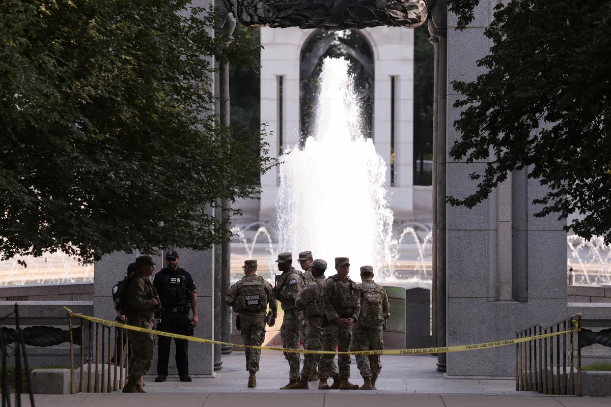 Woman Arrested and Charged With Felonies for WWII Memorial Vandalism in D.C.