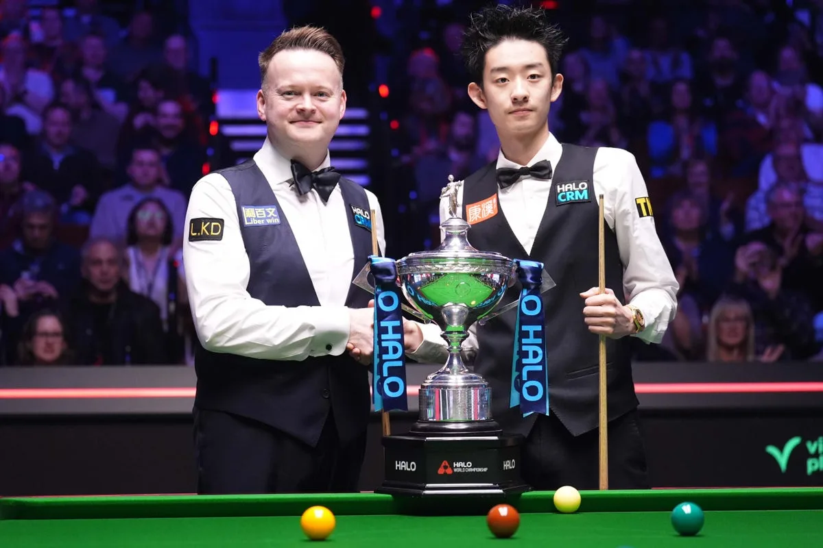 Wu Yize Wins World Snooker Championship After Deciding Frame Against Shaun Murphy